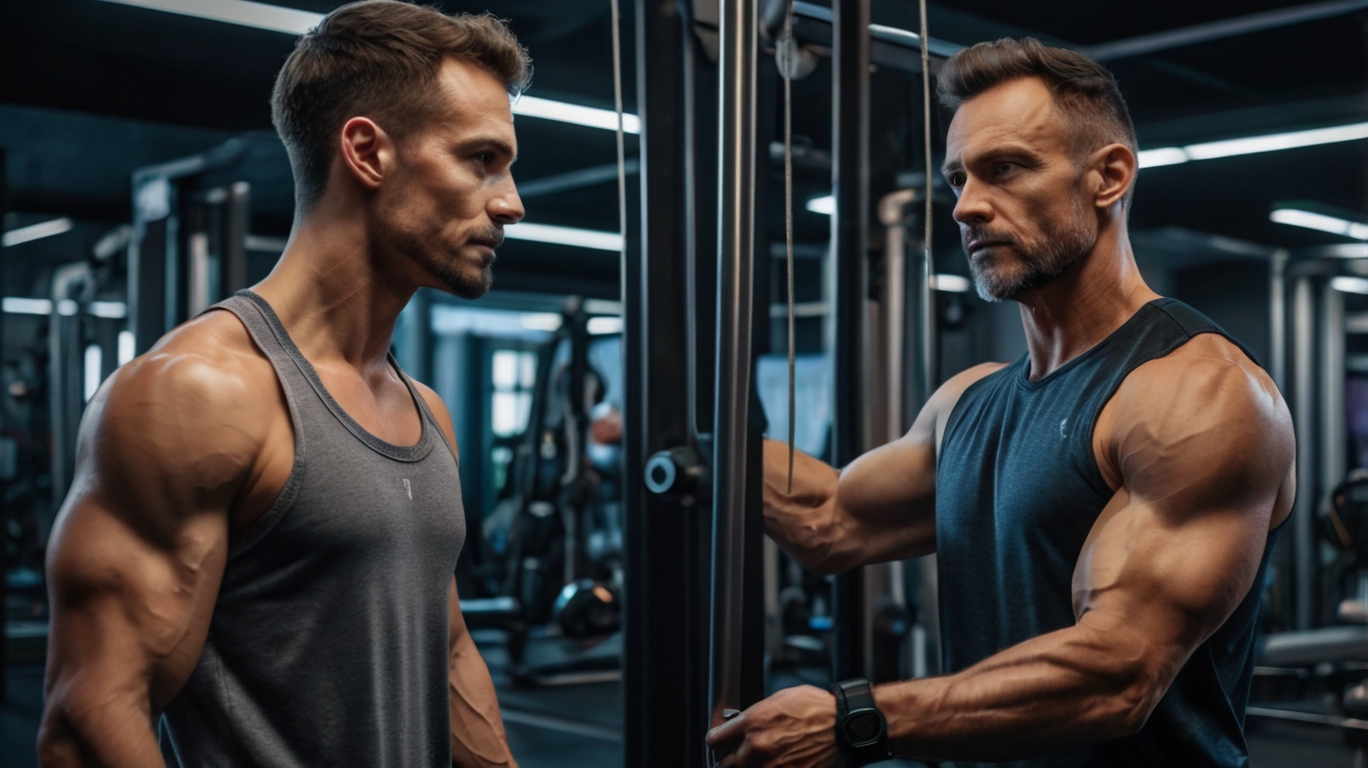 Personne pratiquant du fitness pour améliorer sa condition physique